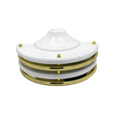 چراغ دیواری بدنه فلزی مدل پره ای