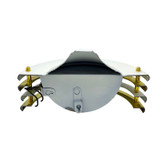 چراغ دیواری بدنه فلزی مدل پره ای