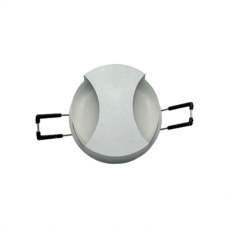 دکوراتیو توکار گرد 1 وات برش 4.5 سانت بدنه آلومینیوم