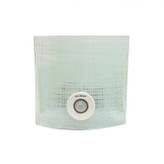 چراغ دیواری سنسور دار 360 درجه بدنه شیشه فلز