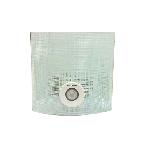 چراغ دیواری سنسور دار 360 درجه بدنه شیشه فلز