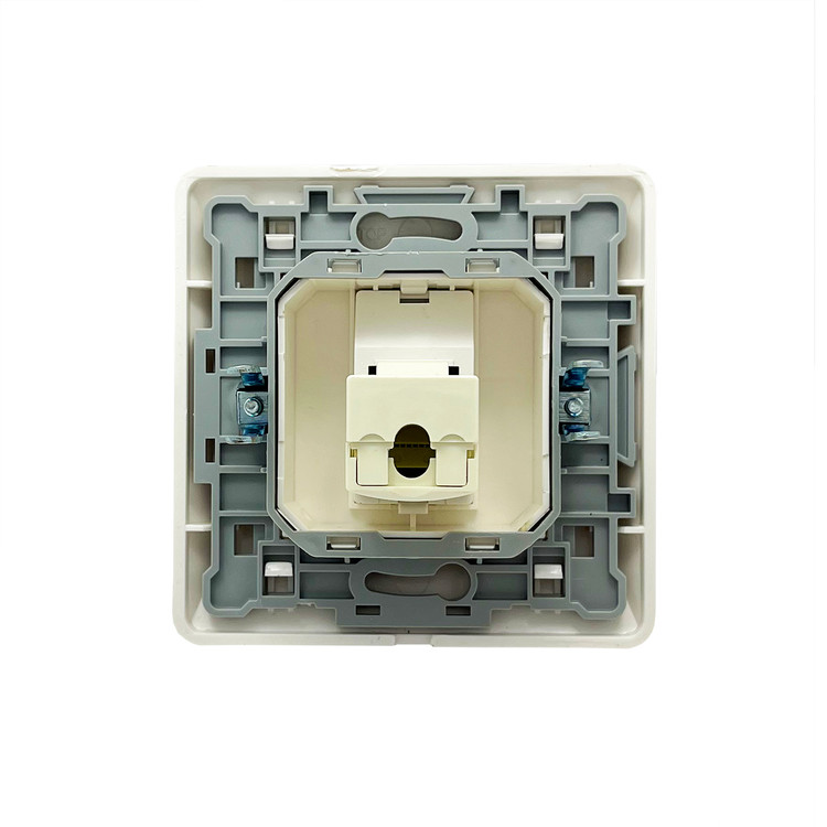 پریز شبکه تک سوکت توکار مدل اسپایدر توس الکتریک K&S