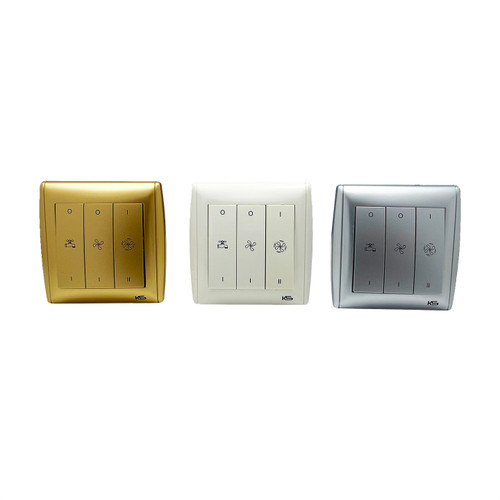 کلید کولر توکار مدل ژنو توس الکتریک K&S