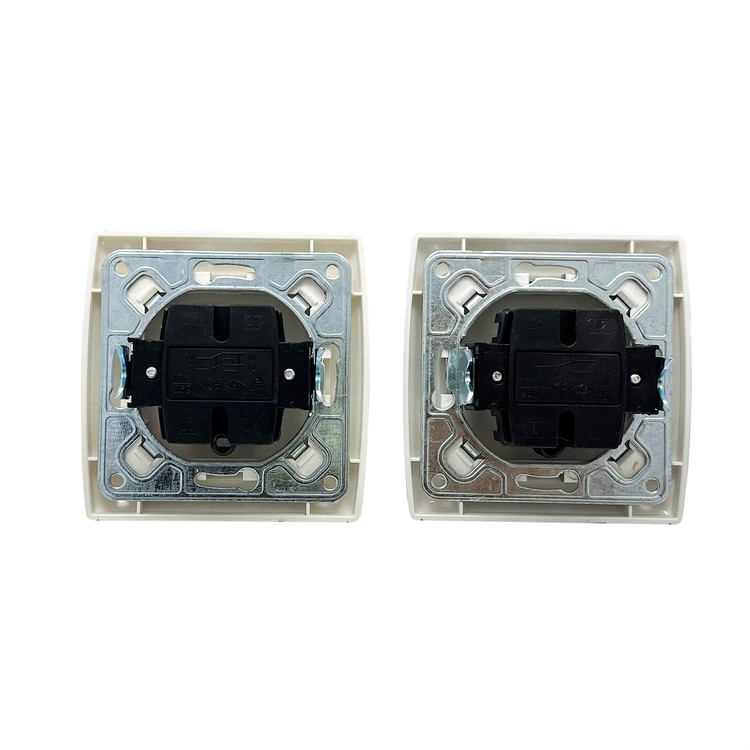 کلید تک پل ساده توکار مدل ژنو توس الکتریک K&S