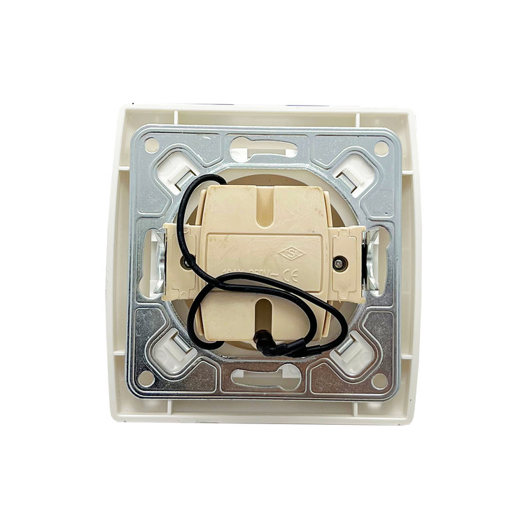 کلید تک پل چراغدار توکار مدل ژنو توس الکتریک K&S