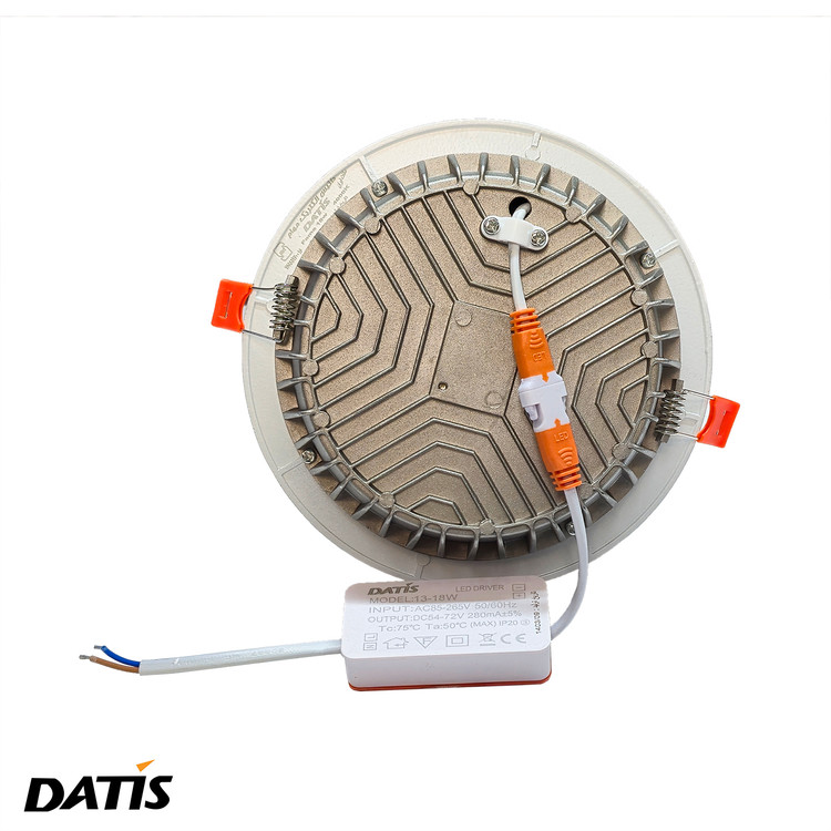 چراغ COB توکار 18 وات داتیس برش 15 سانتی متر