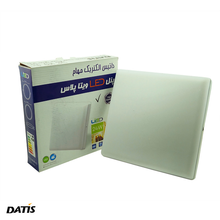 پنل مربع روکار 24 وات داتیس مدل فریم لس ویتا پلاس